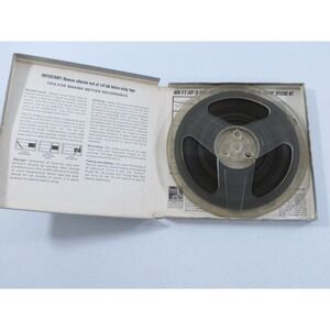 Scotch 7" Reel to Reel Tape 1/4" USED UNTESTED AS IS‎ READ